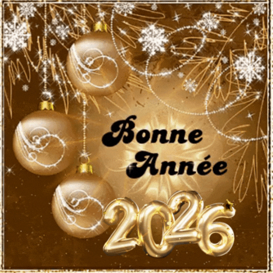 BONNE ET HEUREUSE ANNÉE 2026 !