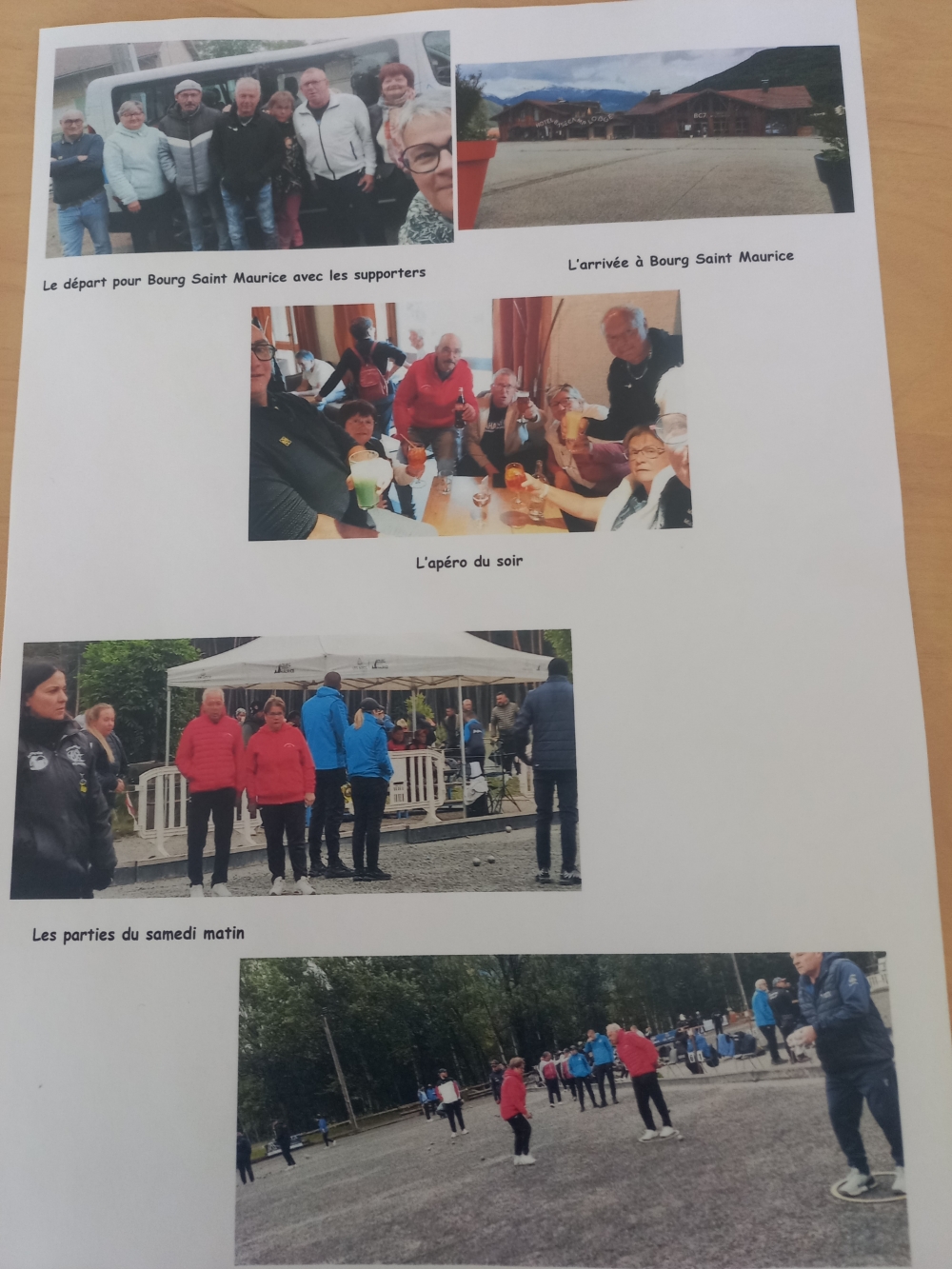 MARIE ANGE ET BERNARD NE SORTENT PAS DE POULE AU CHAMPIONNAT AURA A BOURG SAINT MAURICE (71)