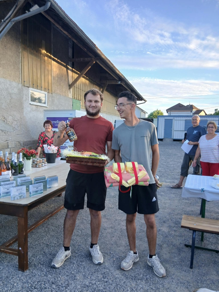 Les 3èmes : Killian et Maxime