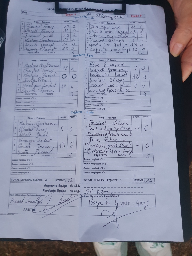 LES FÉMININES S'INCLINENT A MONTAIGUET EN CHAMPIONNAT DES CLUBS VÉTÉRANS LES FÉMININES S'INCLINENT A MONTAIGUET EN CHAMPIONNAT DES CLUBS VÉTÉRANS