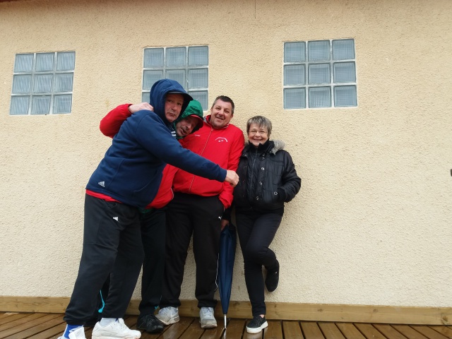 28/04/2018 - Kiki et sa bande de supporters au Qualificatif Championnat Départemental Triplettes Promotion à St Félix. 28/04/2018 - Kiki et sa bande de supporters au Qualificatif Championnat Départemental Triplettes Promotion à St Félix.