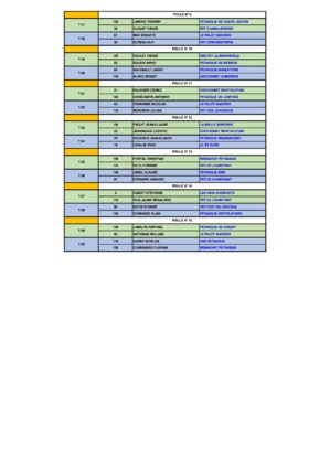 TIRAGE TRIPLETTE PROMOTION TIRAGE TRIPLETTE PROMOTION