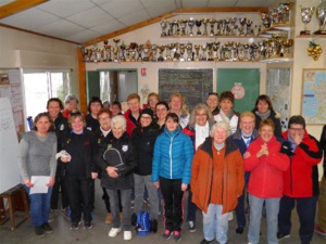 Les participantes au grand complet