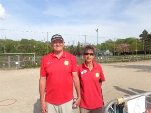 Pascal Izanic "Zaza" et Annie Azoulay Pascal Izanic "Zaza" et Annie Azoulay
