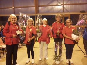 Christiane, Fabienne, Annie et Annie, Isabelle