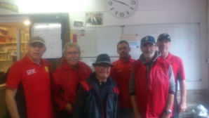 Bruno, Maurice, Jacky, David, Christian, "Nano" Bruno, Maurice, Jacky, David, Christian, "Nano"