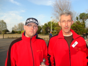 Xavier Legros et Jean-Pierre Mouret (photo d'archives) Xavier Legros et Jean-Pierre Mouret (photo d'archives)