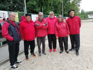 L'équipe SVCP 2 : Pascal, Alain, Christian, Christiane, Bernadette et Joël