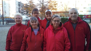 Annie, Babette, Annie, Christiane, Isabelle, Fernando (coach) Annie, Babette, Annie, Christiane, Isabelle, Fernando (coach)