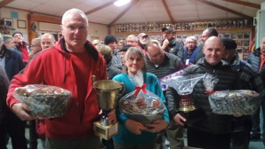 Jean-Luc, Babette et Marc radieux Jean-Luc, Babette et Marc radieux