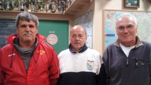 Les vainqueurs du "B" : René, Norbert et Jean-Luc (SVCP). Félicitations ! Les vainqueurs du "B" : René, Norbert et Jean-Luc (SVCP). Félicitations !