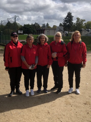 Florence, Isabelle, Pascale, Véronique et Karine vainqueurs aux Ulis