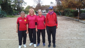 L'équipe SVCP : Isabelle (coach), Karine, Pascale et Valérie