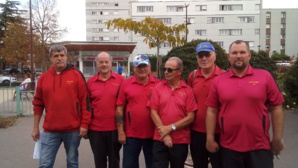 L'équipe SVCP 2 : René (coach et joueur), Norbert, Jean-Marc, Roland, Jean-Luc et Guillaume