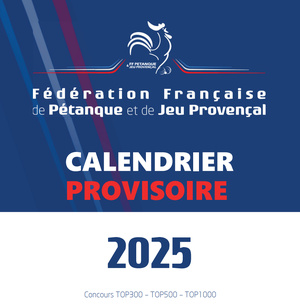 Calendrier des Nationaux 2025