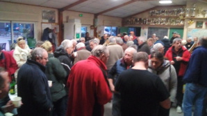 Une marée humaine au pot ! Une marée humaine au pot !