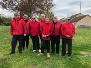 L'équipe SVCP de CRC 2, René, Vinacent, Norbert, Jean-Luc, Roland, Jean-Michel et Jean-Marc