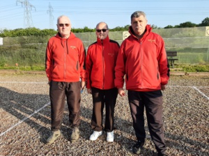 Jean-Luc Gallo, Norbert Scott et René Gardet à Roissy en Brie (77)