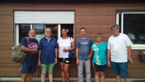 John, Nono, Falai, Yvan, Isabelle et René, les vainqueurs et les finalistes du "B" John, Nono, Falai, Yvan, Isabelle et René, les vainqueurs et les finalistes du "B"