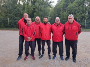 L'équipe SVCP 1 : Didier, Richard (coach et joueur), Vincent, David, Jean-Marc et Jean-Michel