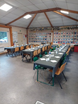 Le "restaurant" SVCP attend les convives Le "restaurant" SVCP attend les convives