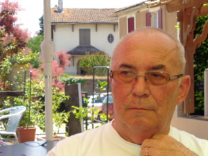 Jean-Pierre à Villandraut en juin 2014
