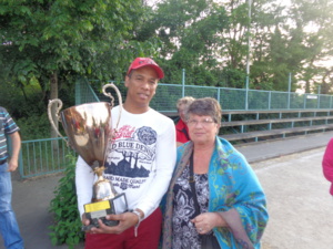 Éric Ranarijaona avec Mme Yannick Sibilo