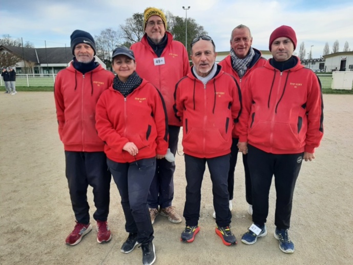 La "fine fleur" de la SVCP : Alfredo et Luisa (1/2), Didier et Richard (1/4) et Jean-Luc et Raphaël (1/4). Bravo messieurs dames !