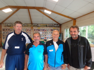 Serge, Daniel, Michel et Johan