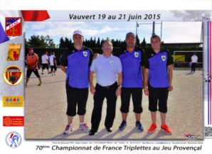 Frédéric, Raymond (délégué), Richard et Jérémy