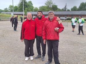 Nono, Marco et René 1/4 de finaliste de ce championnat