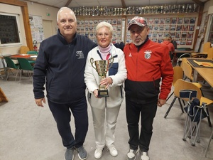 Les grands vainqueurs : Jean-Louis Valente (Chilly-Mazarin), Annie Petit et Alfredo Lemos (SVCP)