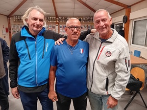 Les vainqueurs du B : Bruno, Mourad et Jean-Luc Les vainqueurs du B : Bruno, Mourad et Jean-Luc