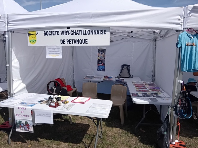 Le stand SVCP a été tenu par Annick Vidot, Alain Fages et Yves Milzi. Joël Vito a assuré l'animation pétanque pour les jeunes Le stand SVCP a été tenu par Annick Vidot, Alain Fages et Yves Milzi. Joël Vito a assuré l'animation pétanque pour les jeunes