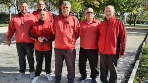 L'équipe SVCP 1 : Guillaume, Didier, Roland, René, Jean-Marc et Norbert