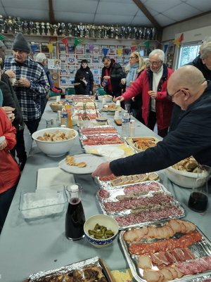 Un aperçu d'une partie de ce qu'il y avait à déguster