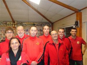 L'équipe SVCP vainqueur L'équipe SVCP vainqueur