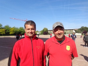 Frédéric et Richard (photo d'archive)