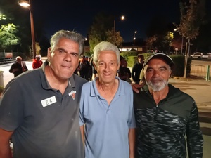 Les vainqueurs du B : Jean-Marie (Boissy sous St Yon), Rémi et Manuel (Champcueil)