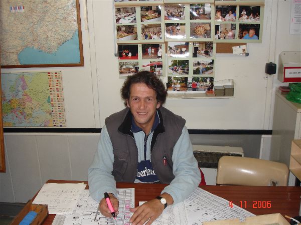 Bruno au graphique en 2006