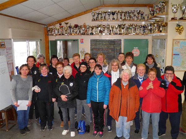 Les participantes au grand complet