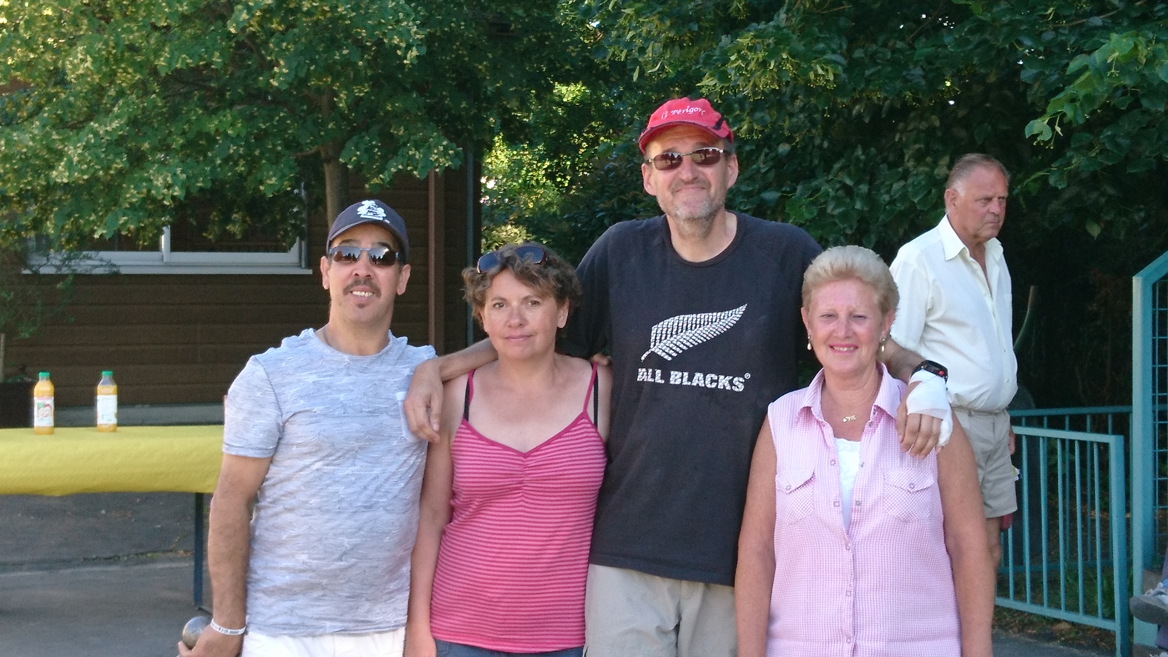 Aziz, Isabelle, Didier et Annie