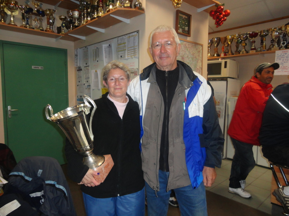 Josette Castor avec Alain Fages