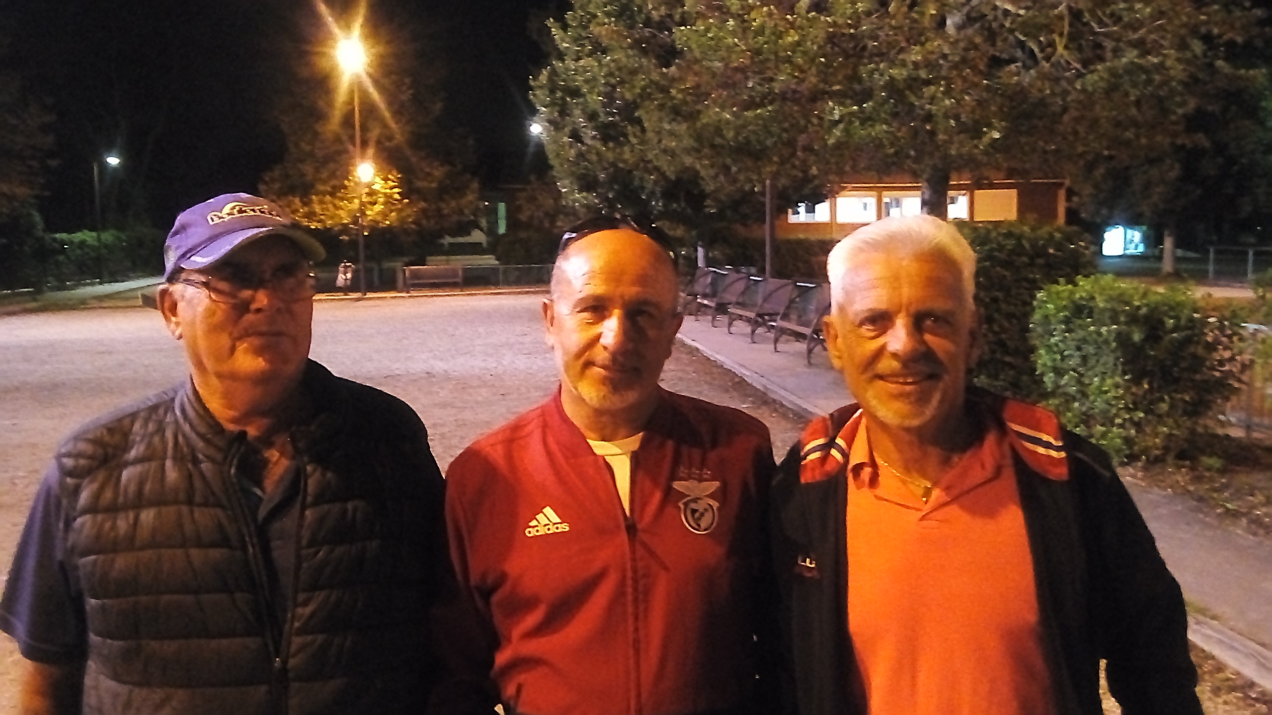 Jean-Marc (SVCP), Alfredo (Corbeil) et Gilles (Fleury), vainqueurs du B