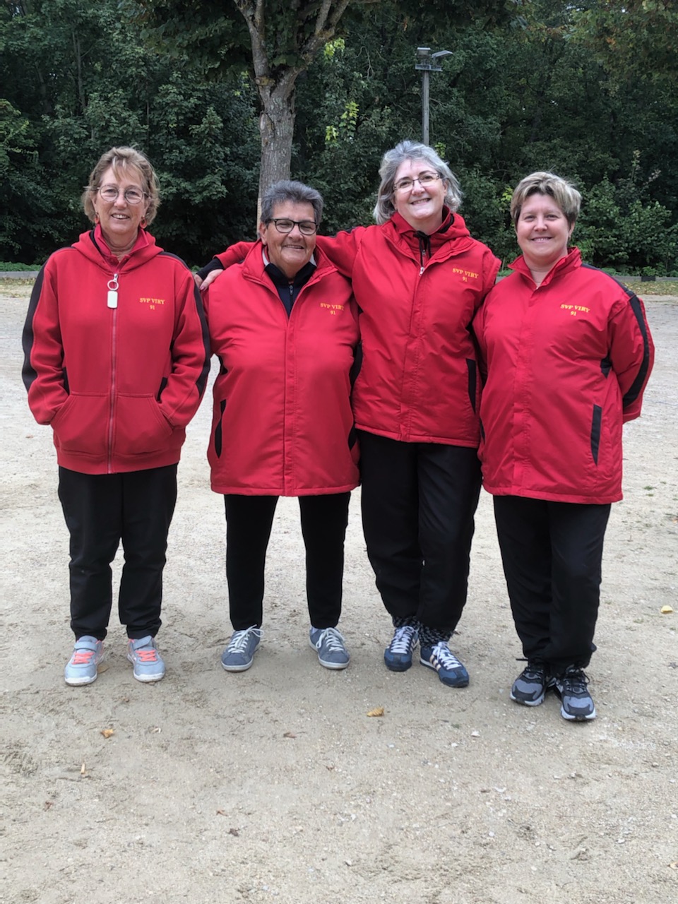 Fabienne, Claudine, Florence et Nathalie