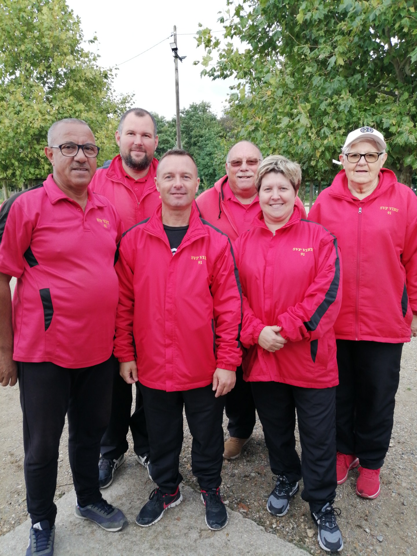 Mourad, Guillaume, Stéphane, Didier, Nathalie et Christiane