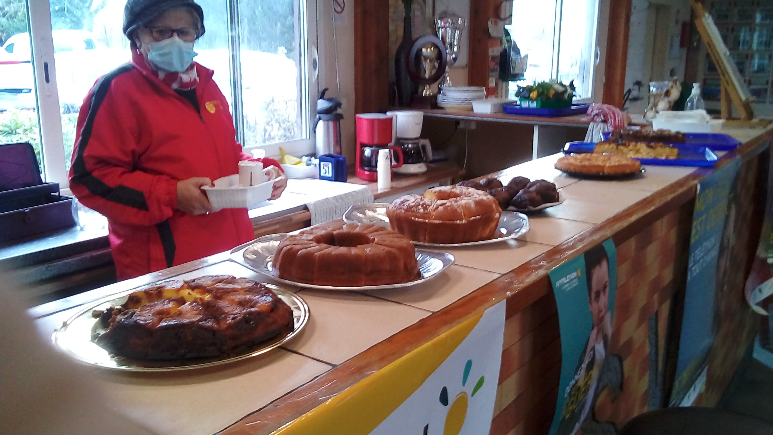 Christiane et les beaux et bons gâteaux