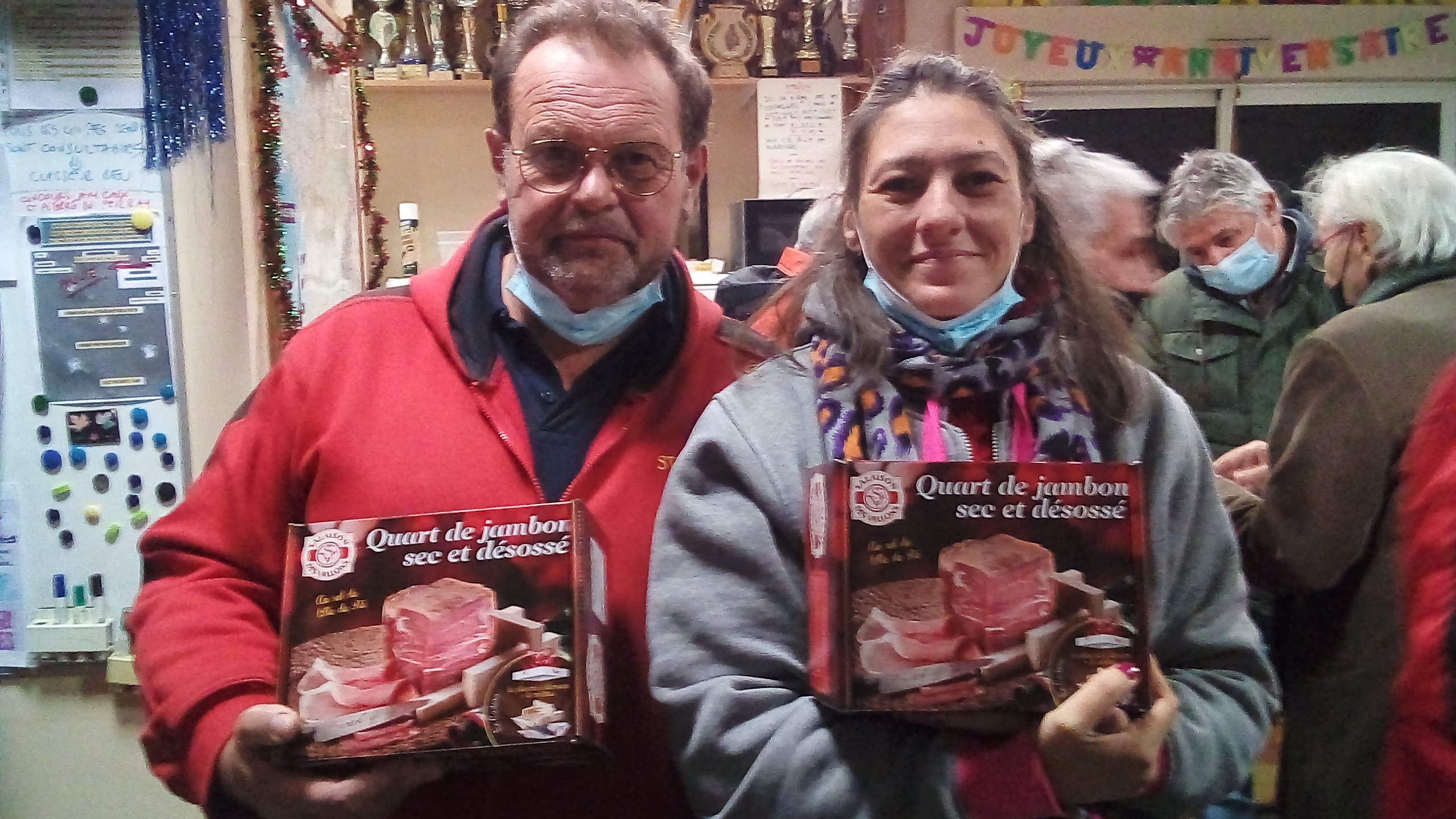 Les heureux vainqueurs, Henri et Valérie avec le score phénoménal de 6745 points