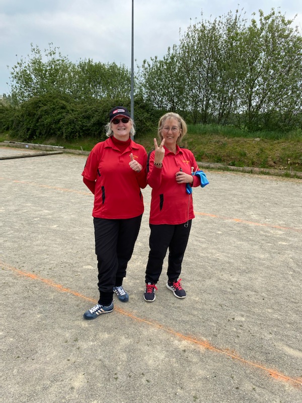 Florence et Fabienne, les vice-championnes