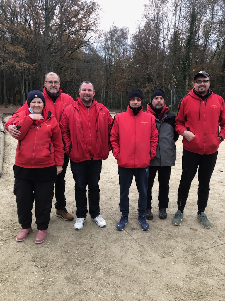 L'équuipe SVCP ; Christiane, Didier, Guillaume, David, Alain et Sébastien